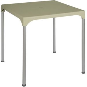 Zahradní stůl PRIME, 70 x 70 cm, taupe