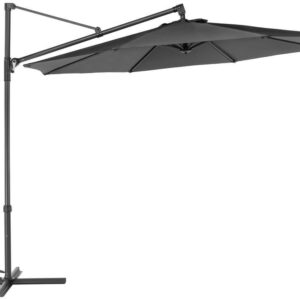 ROJA slunečník boční, 3m, šedý