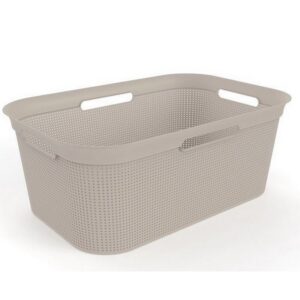 BRISEN Koš na čisté prádlo, 41 L, plast, cappuccino