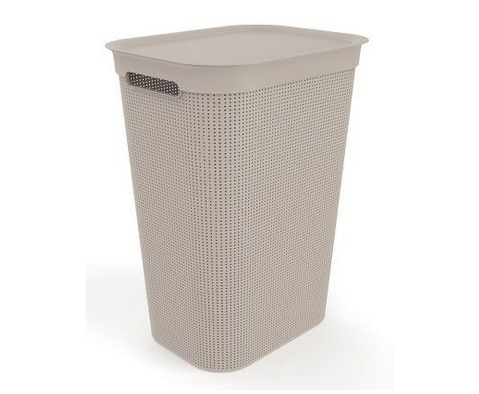 BRISEN Koš na prádlo,50 L, plast, cappuccino