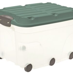 Úložný box s víkem ROLLER 57 L, 59,5 x 40 x 37 cm, plast