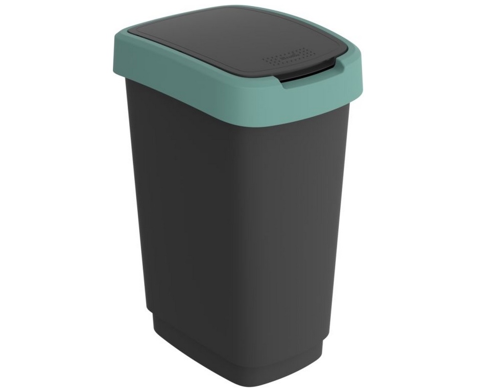 Twist odpadkový koš, 25 l, zelená