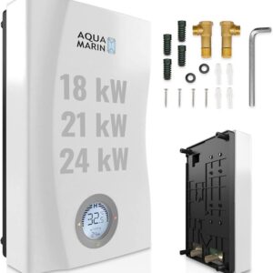 AQUAMARIN Elektronický průtokový ohřívač 24 kW, plast