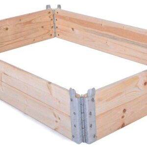 záhon vyvýšený SKLÁDACÍ, 80 x 60 cm, dřevěný