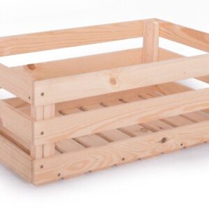 APPLE box dřevěný 59x39cm