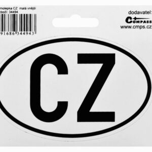 Samolepka CZ malá vnější