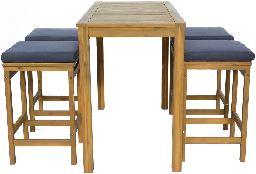 Zahradní barový set COLIN, dřevěný, 37 kg