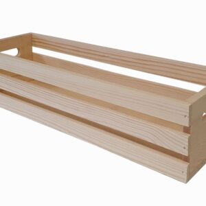 Dřevěný obal na truhlíky, borovice, 49 x 16 x 12,5 cm