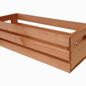 Dřevěný obal na truhlíky, borovice, 40 x 16 x 12,5 cm