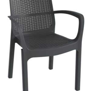 NUMANA plastové křeslo, grafit