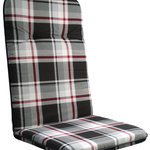 SCALA Polstr na vysokou židli, kostka, šedá