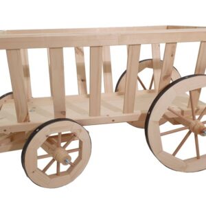 Dřevěný žebřiňák bez povrchové úpravy, 170 x 58 x 50 cm