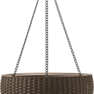 Květináč HANGING SPHERE, hnědý