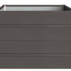 Vyvýšený záhon PREMIUM, plechový, 90 x 90 x 76 cm