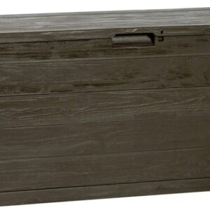 WOODYS zahradní plastový úložný box 280 L, hnědá