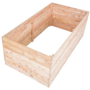 PREMIUM MODŘÍN Vyvýšený záhon 135 x 70 x 50 cm, dřevěný