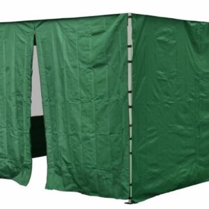 Sada 2 bočních stěn pro PROFI zahradní stan 3 x3 m zelená