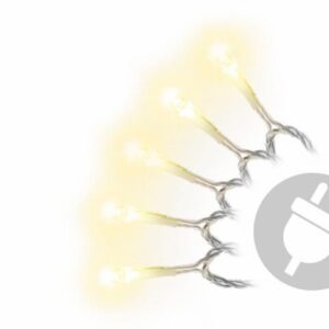 Vánoční LED řetěz 18 m, 200 LED, teple bílý