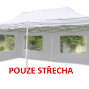 Náhradní střecha k party stanu 3 x 6 m, bílá