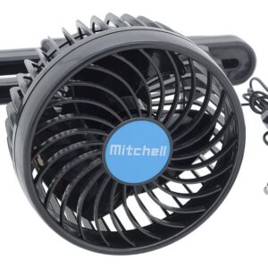 Ventilátor MITCHELL 12V na opěrku hlavy