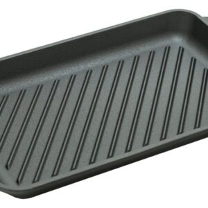 Grilovací pánev s držadly 33 x 21,5 cm, litina