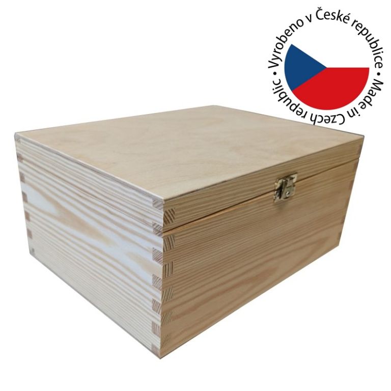 Dřevěný organizační box, 28 x 13 x 21 cm - Obrázek 2