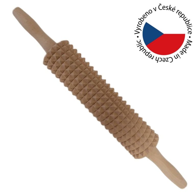 Dřevěný masážní váleček na celé tělo - Obrázek 2