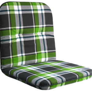 SCALA Polstr na nízkou židli, kostka, zelená