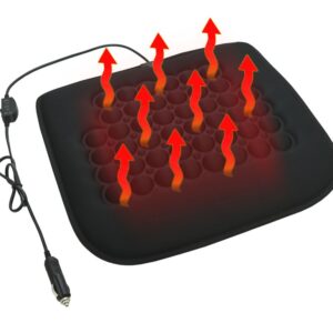 Vyhřívaný podsedák MANAGER s termostatem, 12V