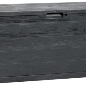 WOODYS zahradní plastový úložný box 280 L, grafit