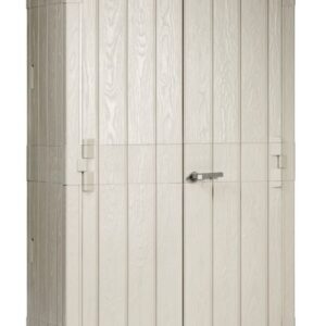 STORA WAY HIGH zahradní plastová skříň - béžová