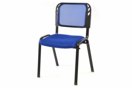 Stohovatelná kongresová židle - modrá