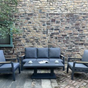 BUDAPEST MULTI hliníková souprava