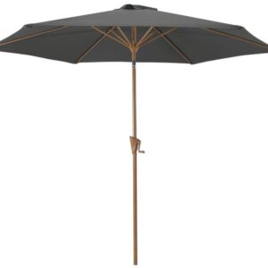 ROJA WOOD Naklápěcí slunečník 3 m, šedý