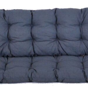 Poduška na lavici PREMIUM 150 x 45 cm, tmavě šedá