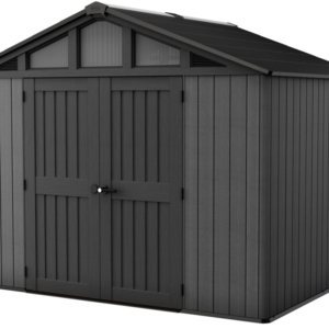 STRONGHOLD 10x8 domek, šedý, 304 x 243 x 251 cm