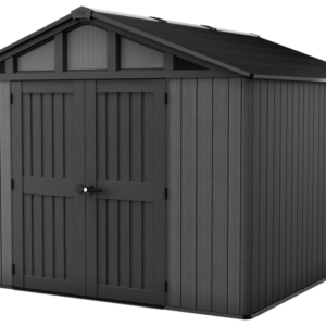 STRONGHOLD 10x11,5 domek, šedý, 304 x 350 x 251 cm