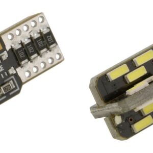 Žárovka 24 LED 12V T10 NEW-CAN-BUS bílá 2ks