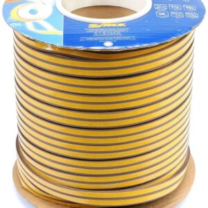 Těsnění do oken a dveří samolepící 9x4mm TYP E hnědé 150M