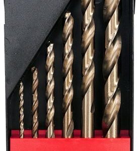 Sada vrtáků na kov 6ks HSS-COBALT 2-8mm