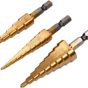 Sada stupňovitých kuželových vrtáků 3-20mm