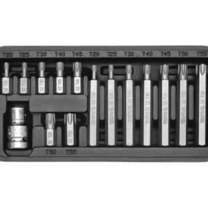 Sada bitů 15 ks TORX box