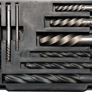 Vrtáky do přetržených šroubů SADA 12 ks