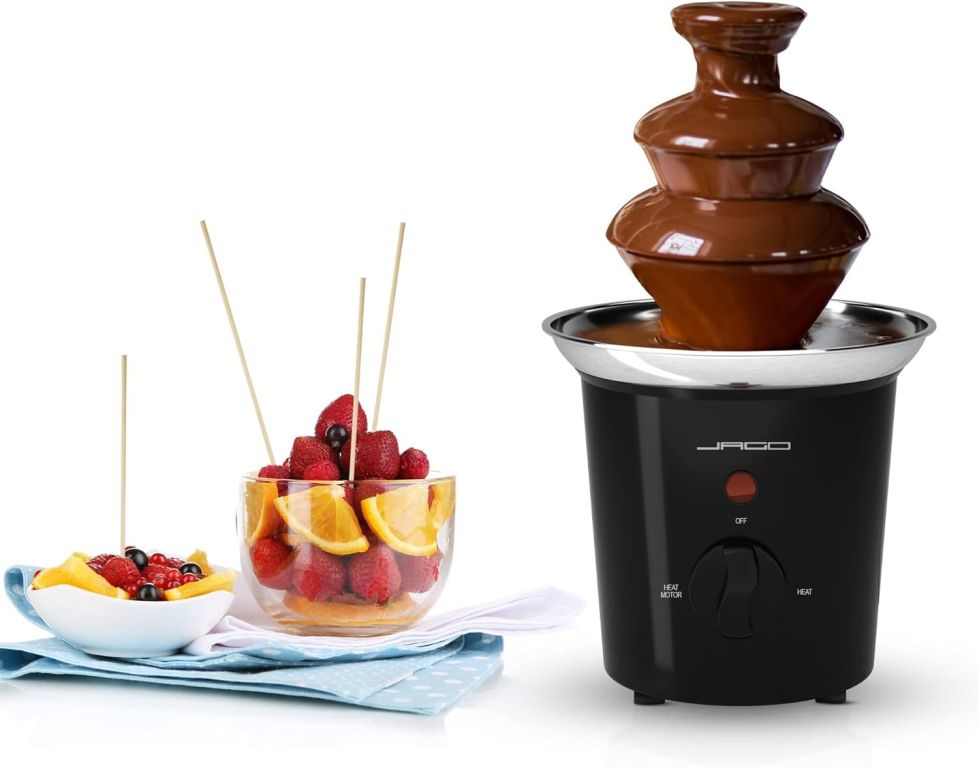 Jago Čokoládová fontána 60 W, černá - Obrázek 2