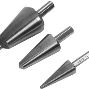 Sada stupňovitých kuželových vrtáků do plechu 3-30mm