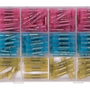 Smršťovací bužírky s konektorem vodotěsné sada 200ks