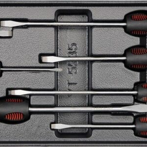 Vložka do zásuvky - šroubováky ploché 7ks