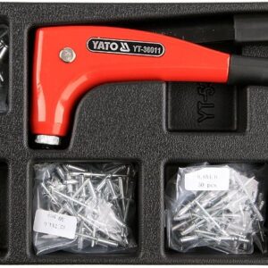 Vložka do zásuvky - kleště nýtovací, 5x sada nýtů