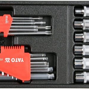 Vložka do zásuvky - sada imbus, torx, bity 31ks