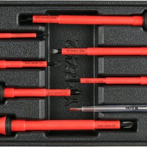 Vložka do zásuvky - sada šroubováků elektrikářských, 1000V, 8ks